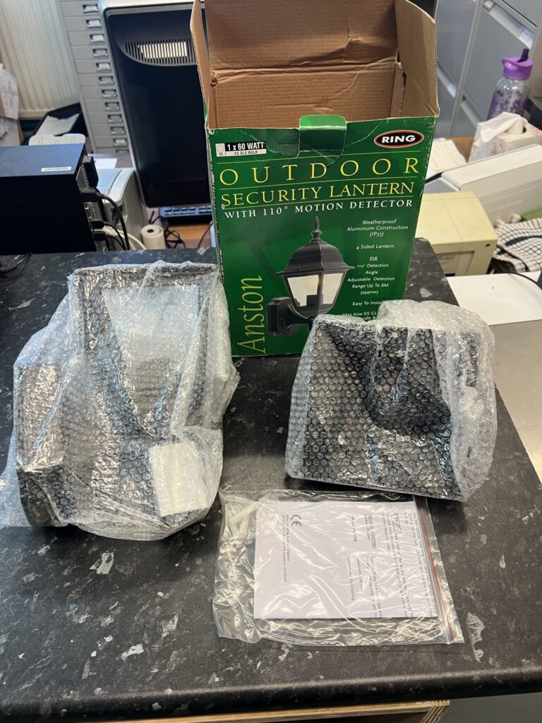Ring anston outdoor security lantern
