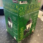 Ring anston outdoor security lantern still in box