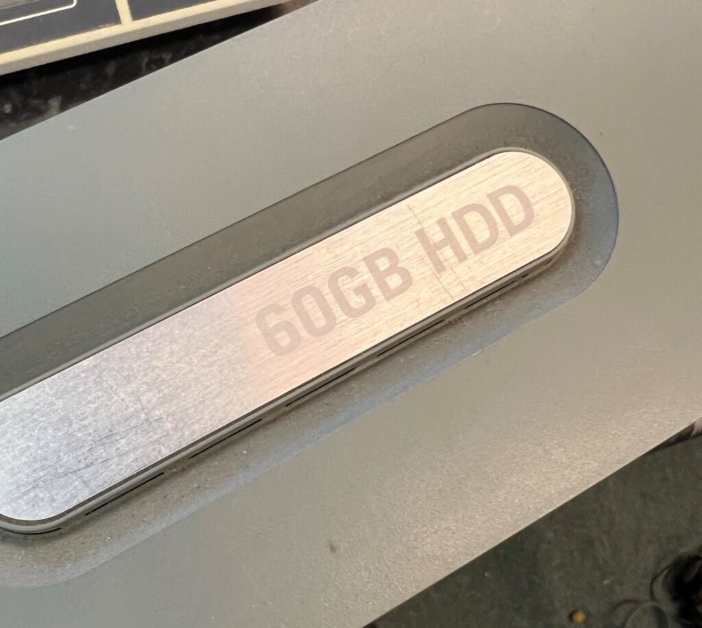 xbox 360 60 gb HDD