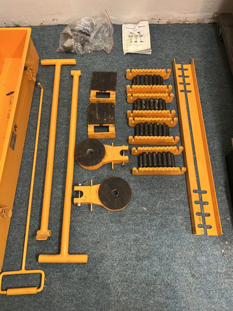 Machine moving skate set TTC SB200