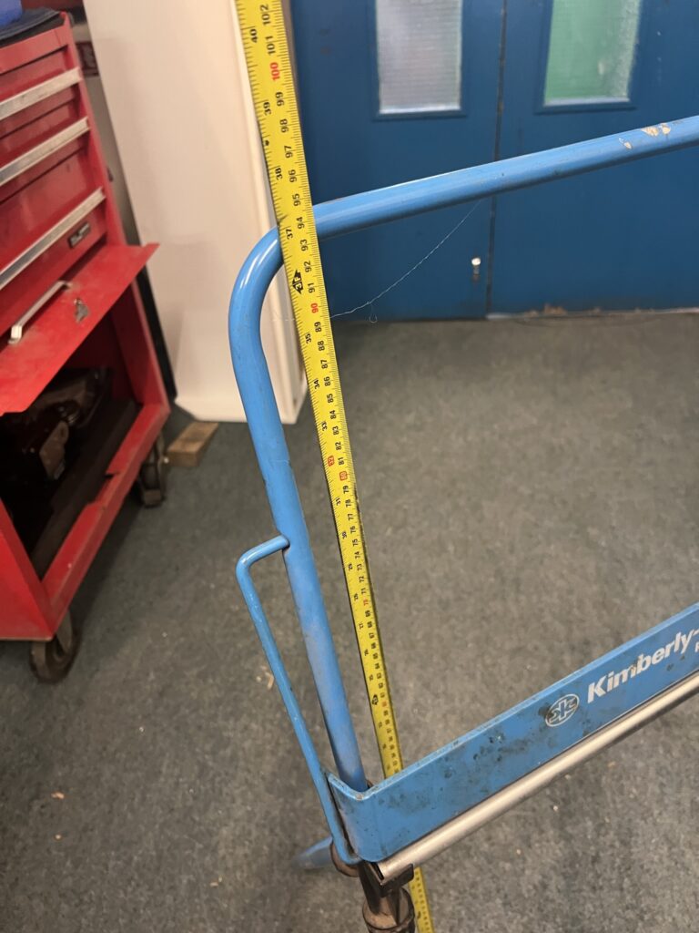 kimberly floor standing roll dispenser