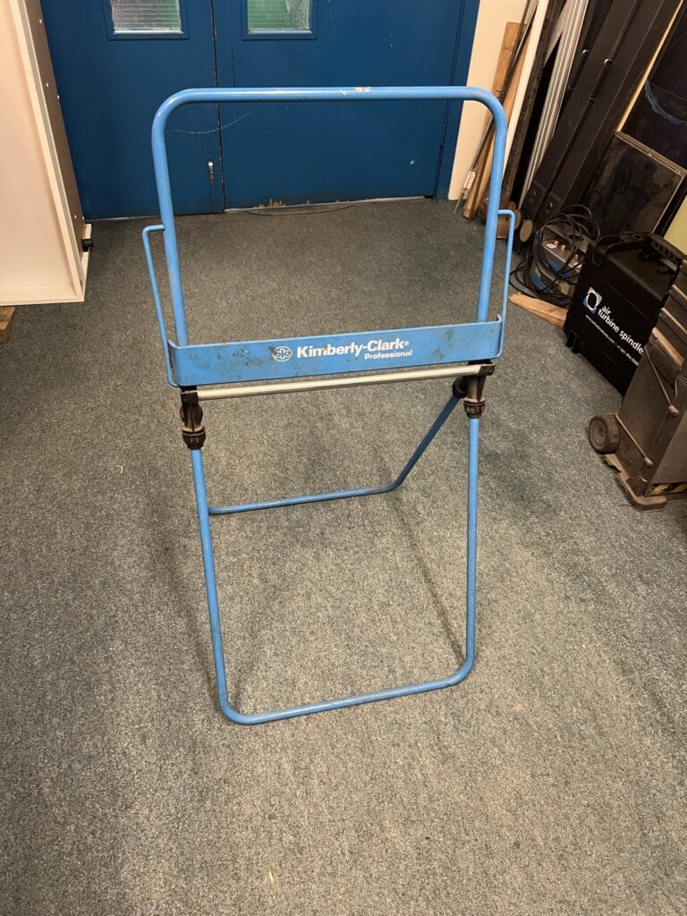 kimberly floor standing tissue roll dispenser
