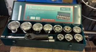 Kamasa tools 15 piece socket set ss2515 1 inch drive