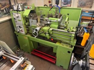 Warco GH-1330 gap bed lathe for sale, well equipped